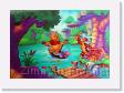 Disney Macko Puf 2 * Efekt 3D, Disney, zad papier 4 farby. * 640 x 444 * (412KB)